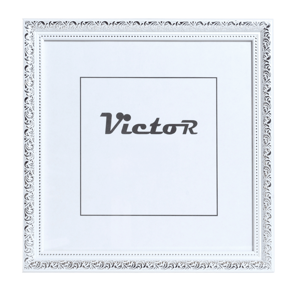 A decorative photo frame with the name 'Victor' inscribed in the center.
