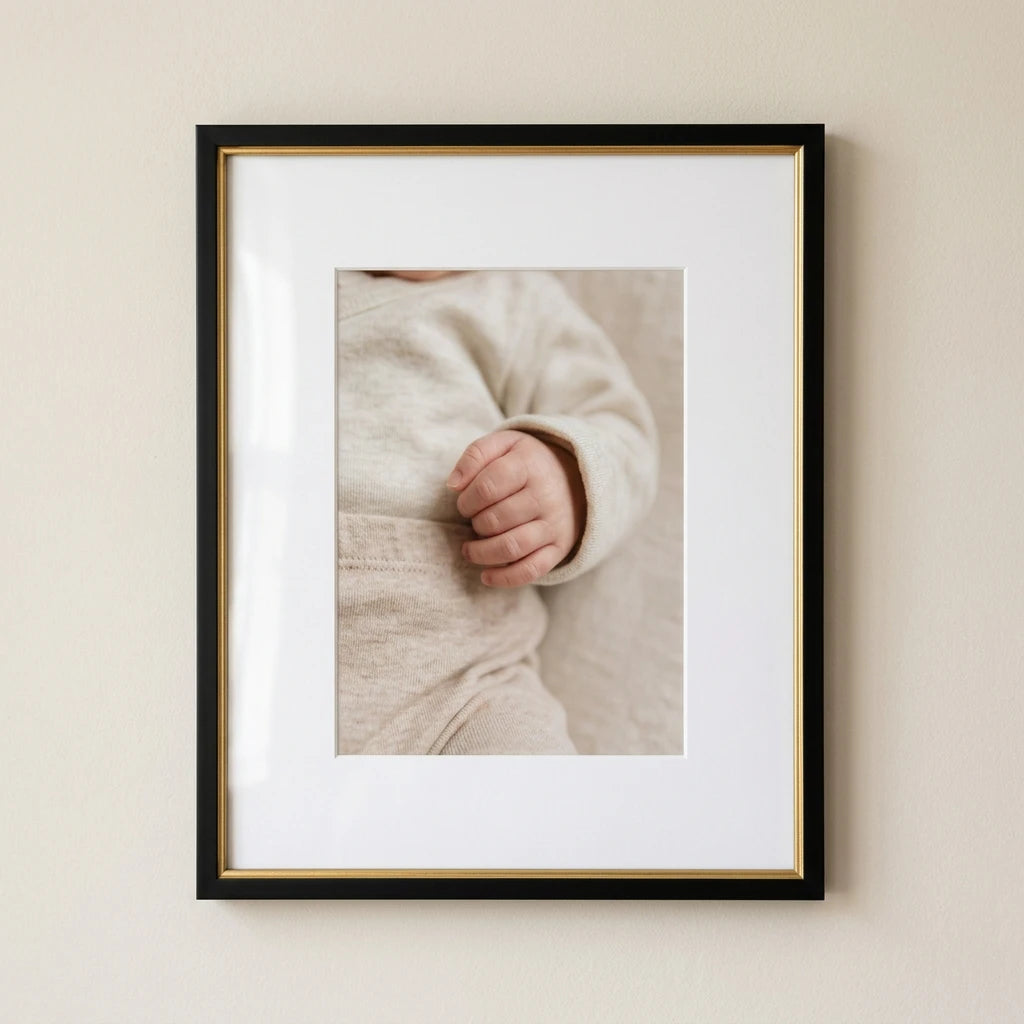 Bilderrahmen mit Babyfoto