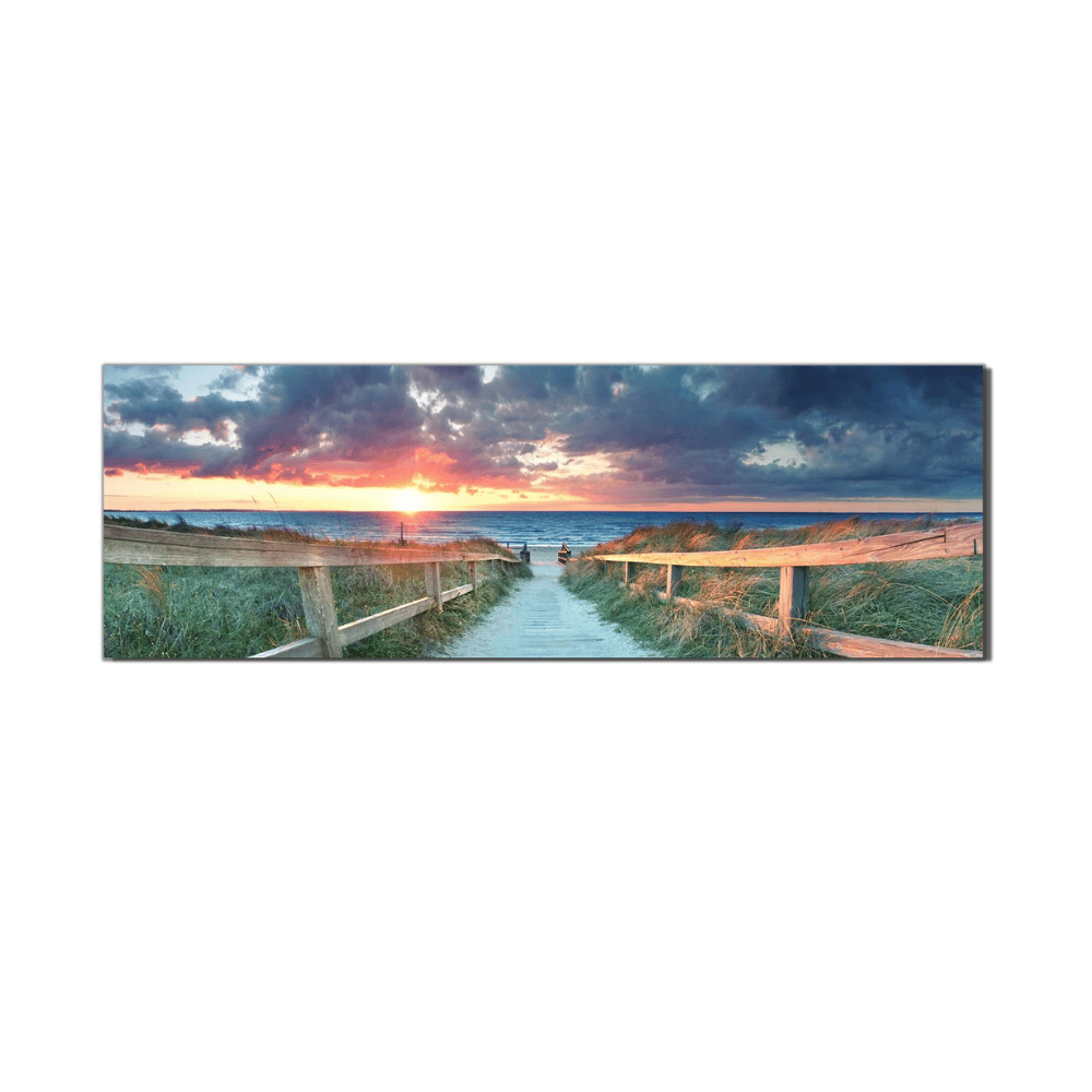 Acrylglasbild Ostfriesland Düne Weg zum Strand