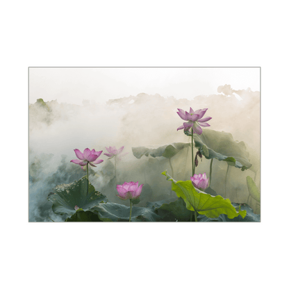 Leinwandbild "Lotusblüte"